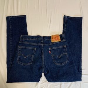 Mens Levi’s 513 w30L30 dark wash